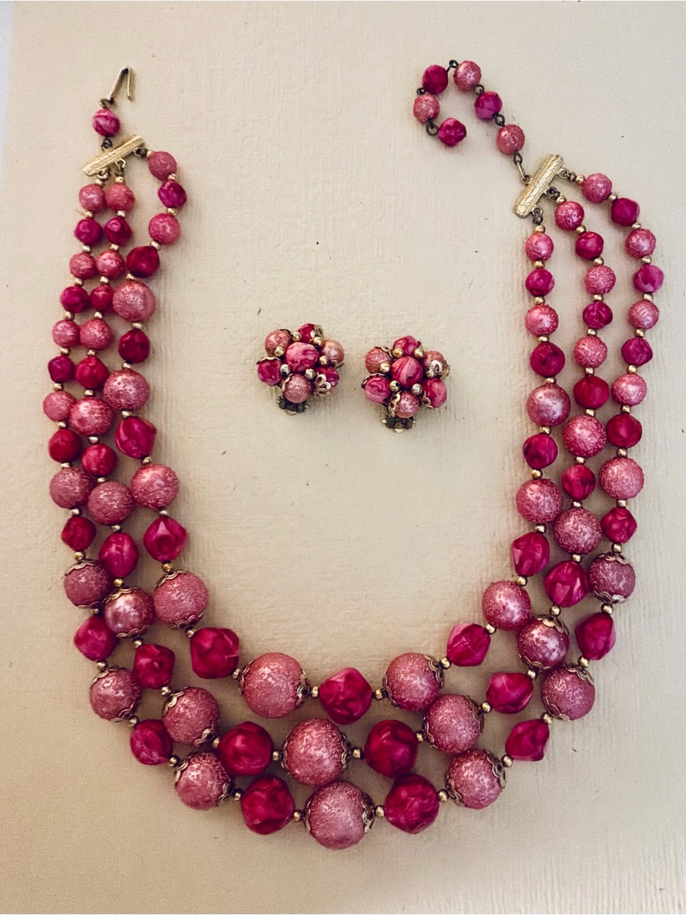 Vintage 50’s necklace set